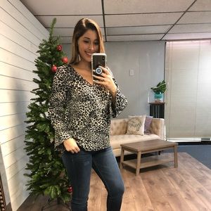 Animal Print Blouse